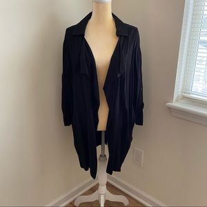 Audrey 3+1 Black Waterfall Jacket